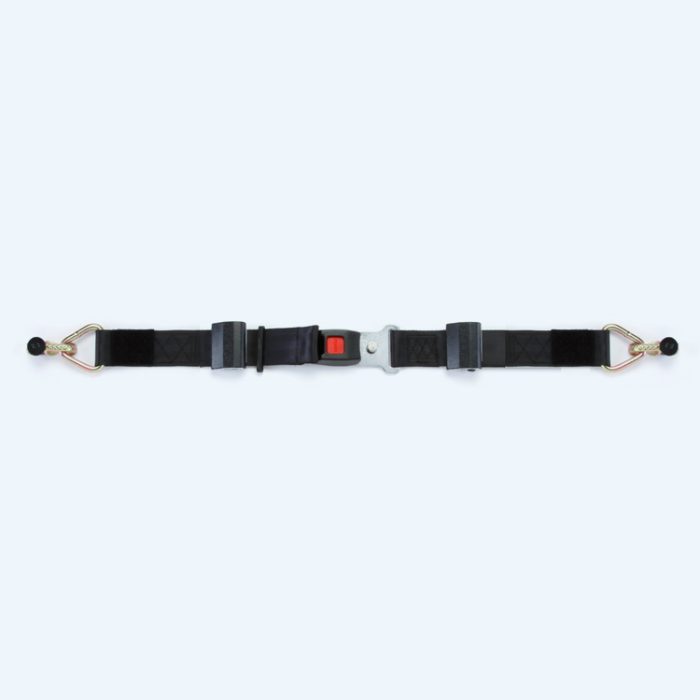 Q’Straint Q8-6325-T Occupant Securement Lap Belt with L-Track Fitting, FREE SHIPPING
